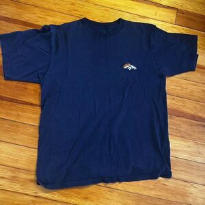 [3/$20] Denver Broncos NFL Embroidered Men's Navy T-shirt